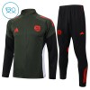 FC Bayern München Training Huppari 2025-26 Neljännes-Zip Vihreä - Lasten FC Bayern München Training Huppari 2025-26 Neljännes-Zip Vihreä - Lasten